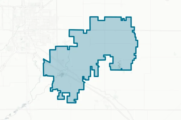 Tri-valley Community Unit School District No. 3 — detail map