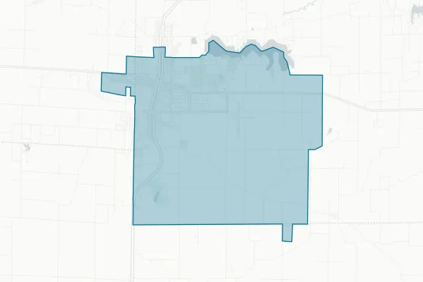 Centralia City Schools District 135 — detail map