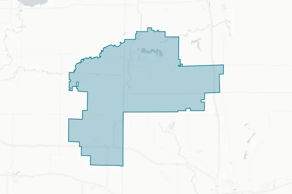 Centralia High School District 200 — detail map