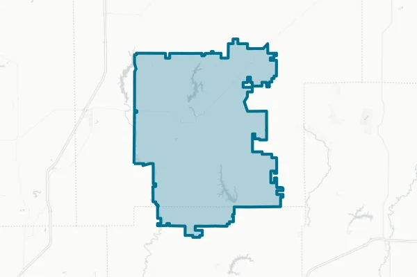 Hillsboro Community Unit School District No. 3 — detail map