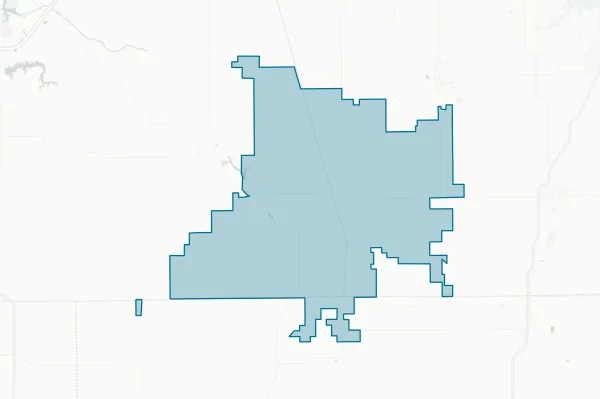 Waverly Community Unit School District #6 — detail map