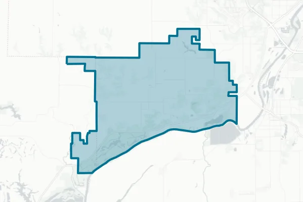 Illini Bluffs Community Unit Schools, District 327 — detail map