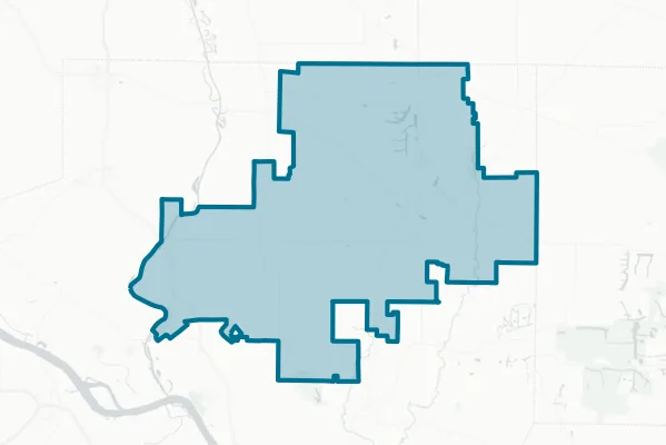 Sparta Community Unit School District #140 — detail map