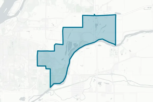 Carbon Cliff-barstow School District No. 36 — detail map