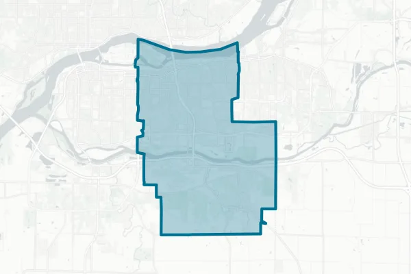 Moline-Coal Valley School Dist No 40 — detail map