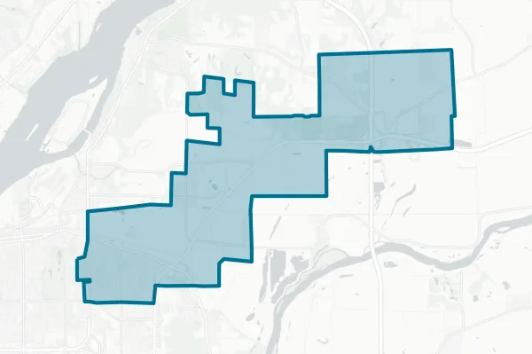 Silvis School District No.34 — detail map