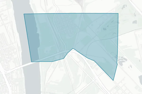 Brooklyn Unit School District No. 188 — detail map