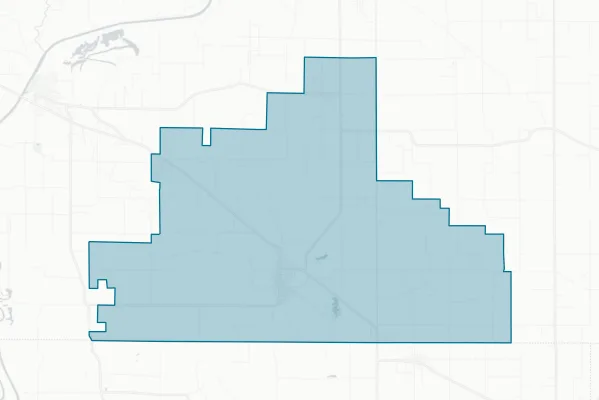Marissa Community Unit School District No. 40 — detail map