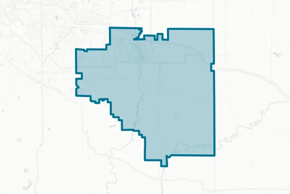 Mascoutah Community Unit School District No 19 — detail map