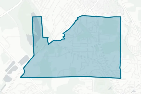 Signal Hill School District 181 — detail map