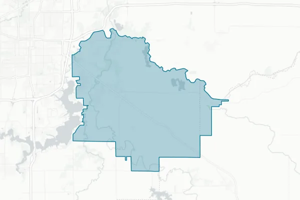 Rochester Community Unit School District No 3a — detail map