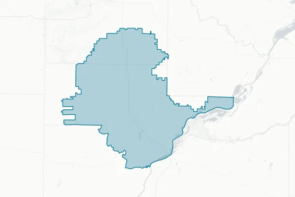 Schuyler-industry Community Unit School District No. 5 — detail map