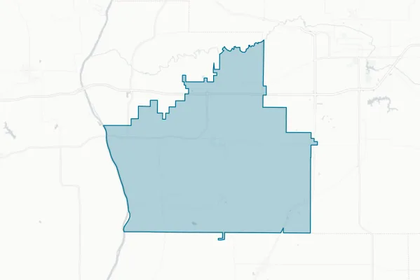 Community Unit School District No. 1 — detail map