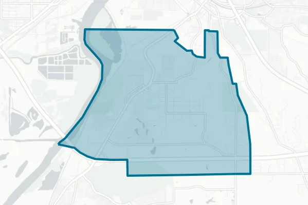 Creve Coeur School District No. 76 — detail map