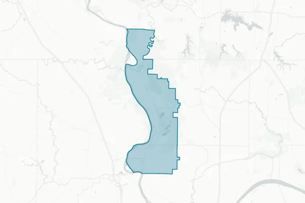 Shawnee Community Unit School District 84 — detail map