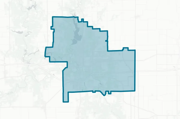 Danville Community Consolidated School District No. 118 — detail map