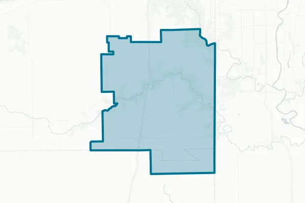 Georgetown-ridge Farm Comm Unit School No. 4 — detail map