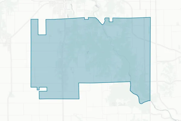 Vermilion County School District # 2 Westville Commmunity Unit — detail map