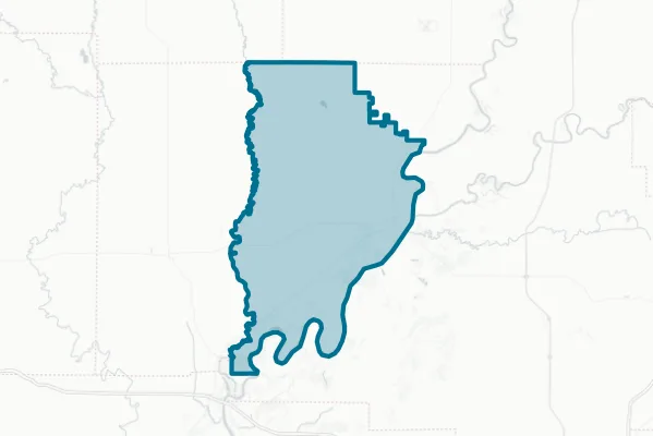 Wabash Community School District #348 — detail map