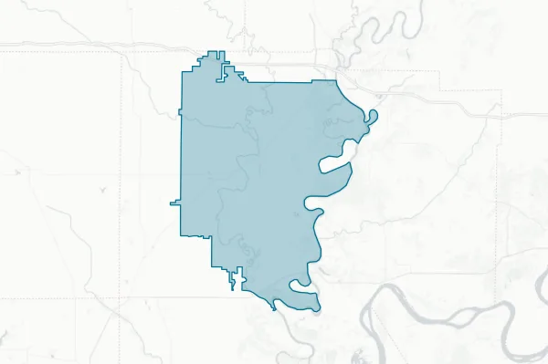 Carmi-white County Community Unit School District No. 5 — detail map
