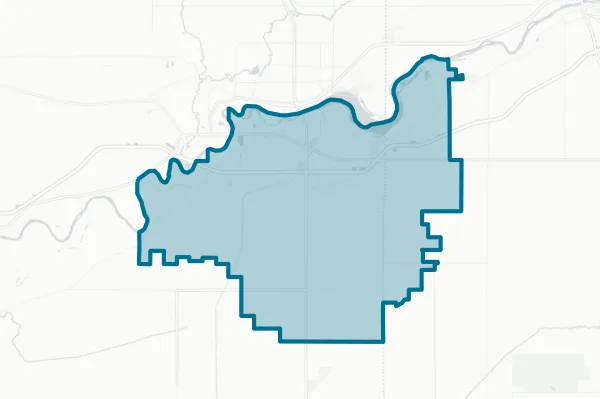 Rock Falls Township High School District No. 301 — detail map