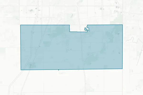 Crete-monee School District 201-u — detail map