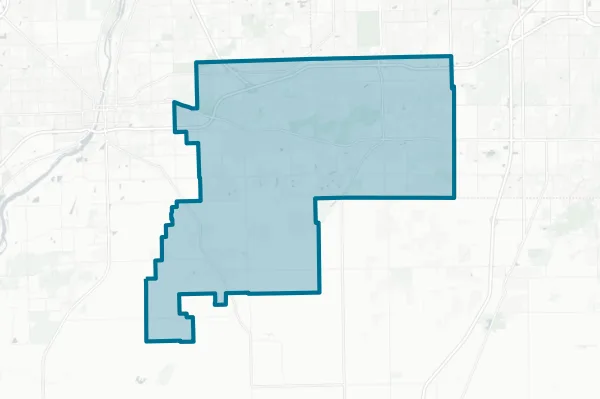 Lincoln-Way Community High School District 210 — detail map
