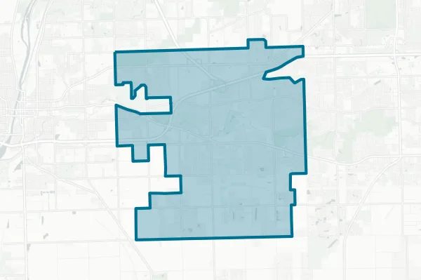 New Lenox School District No. 122 — detail map