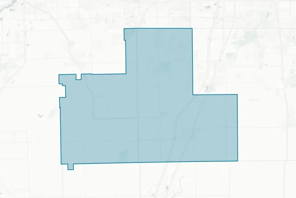 Peotone Community Consolidated School District 207u — detail map
