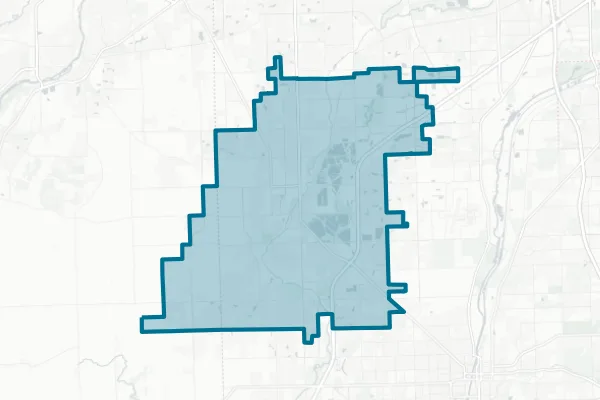 Plainfield Community Consolidated School District 202 — detail map
