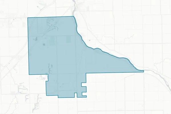 Reed-Custer Community Unit School District 255U — detail map
