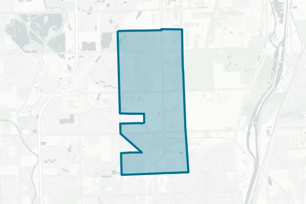 Richland Grade School District 88a — detail map