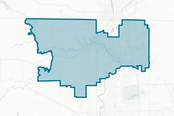 Hononegah Comm. High School Dist. No. 207 — detail map