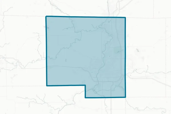 County of Winnebago S.d. #320 — detail map