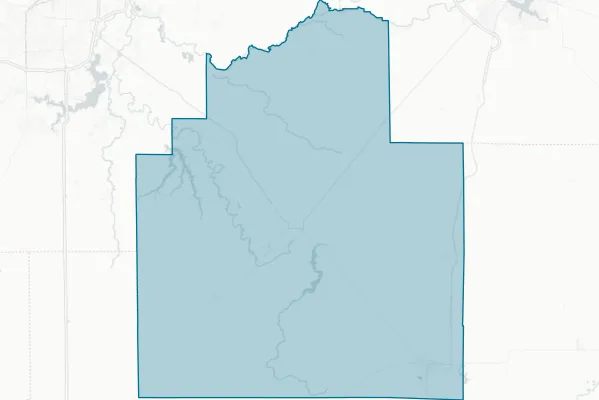 Christian County Water Reclamation District — detail map