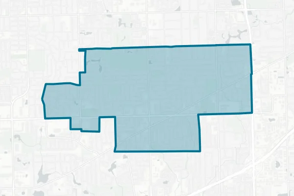 Darien School District No. 61 — detail map