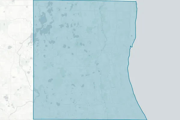 Lake Bluff Schools District No. 65 — detail map
