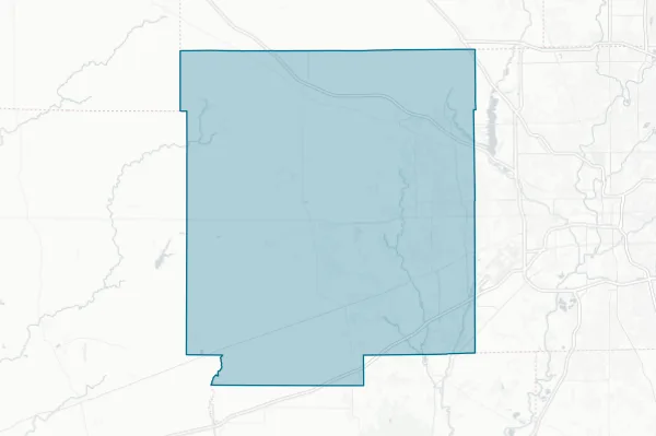 Hendricks County — detail map