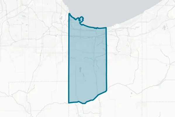 Lake County — detail map