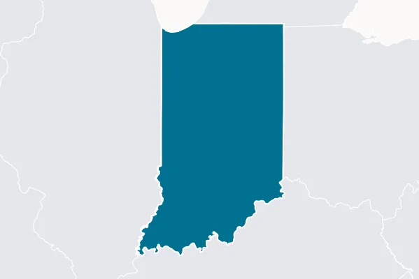 Madison County Indiana — detail map