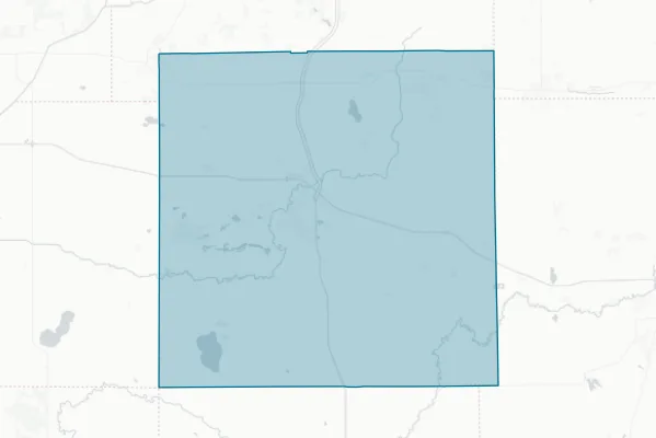 Marshall County — detail map