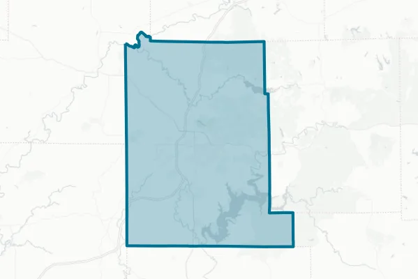 Monroe County — detail map