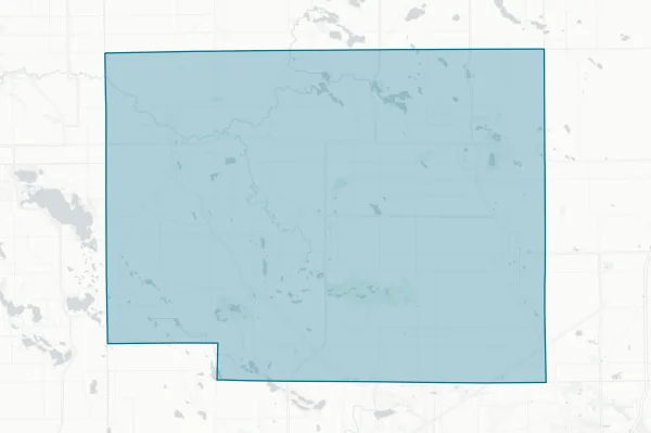 Noble County — detail map