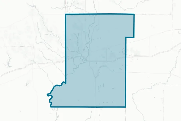 Vigo County — detail map