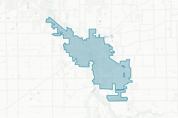 City of Goshen — detail map
