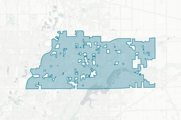 City of Fishers — detail map