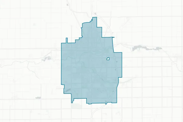 City of Kokomo — detail map