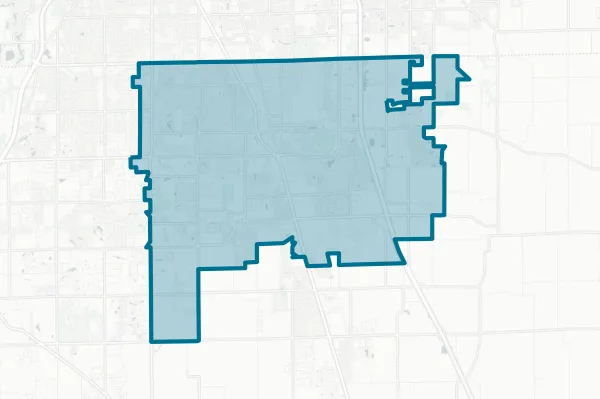 City of Greenwood — detail map