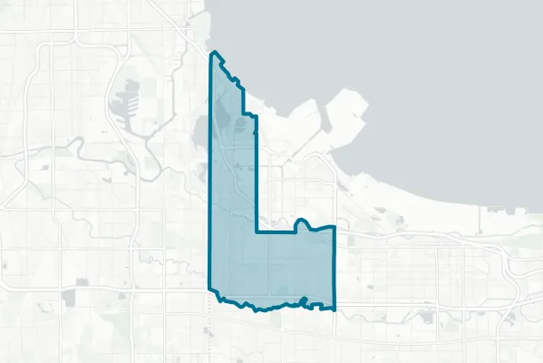 City of Hammond — detail map