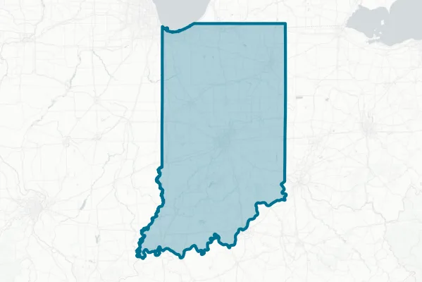 City of Indianapolis — detail map